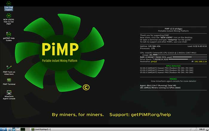 Операционная система PiMP