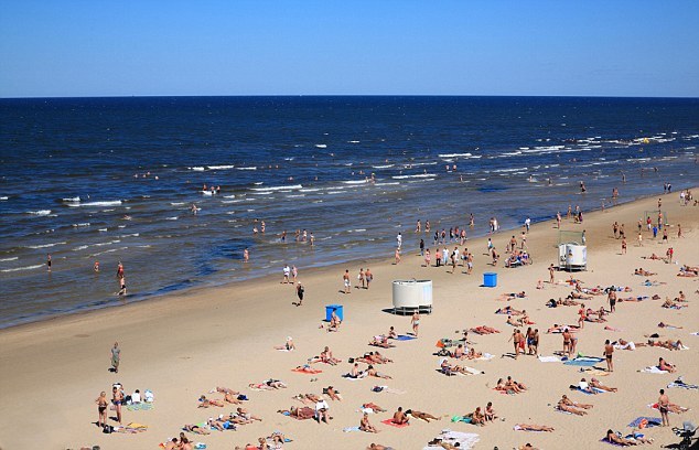 Пляжи в окрестностях Риги