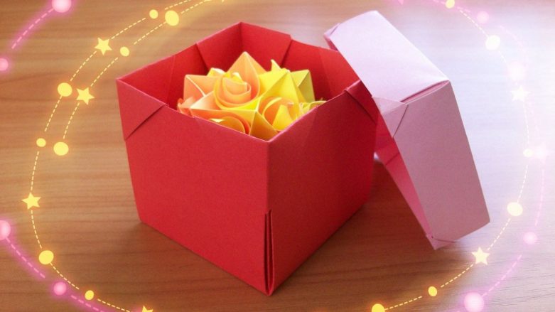 Как сделать коробку для подарка: пошаговая инструкция