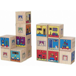 деревянные кубики для ребенка в 1 год