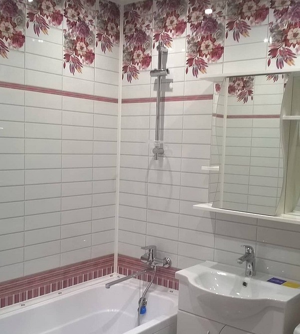 Отделка ванной комнаты пластиковыми панелями: 70 фото в интерьере