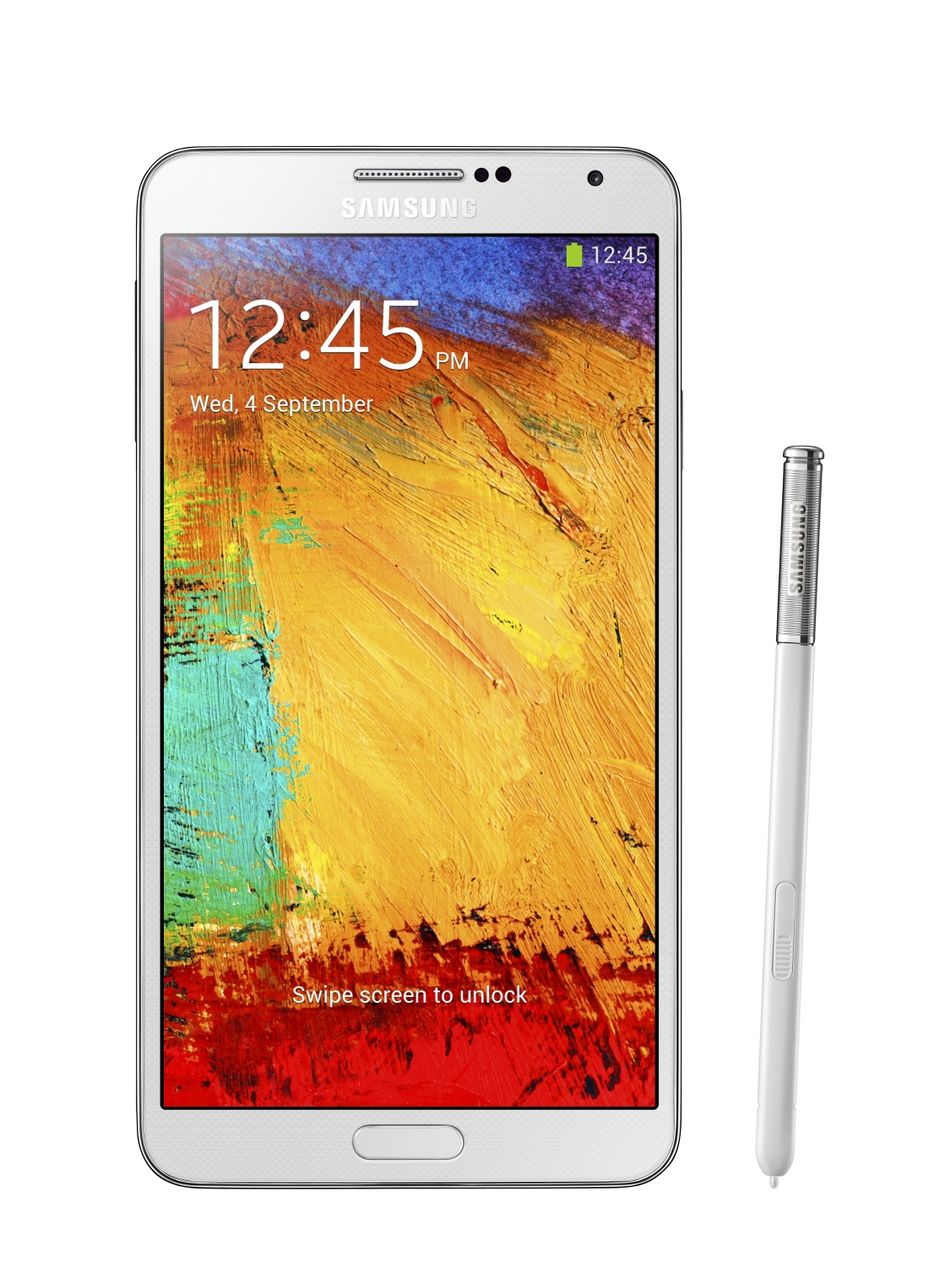 Внешний вид Samsung Galaxy Note III - белый