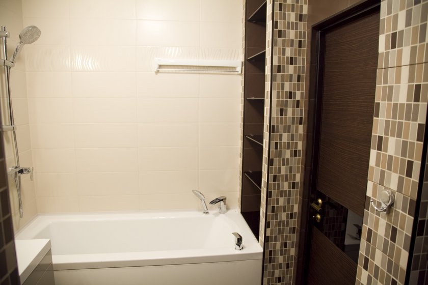 Плитка для маленькой ванной комнаты - 80 фото лучшего дизайна!